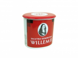Sigarenblik ovaal "Willem II"