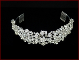 Tiara- Kroon met Strass (605)