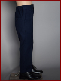 Nette broek, slim fit   Maat 80 t/m 164  Zwart of marine-blauw  (244)