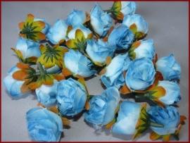 Decoratie- Roosjes - Blauw (41)