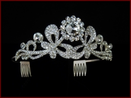 Tiara met Strass steentjes (623)