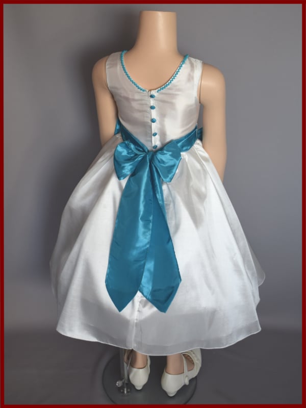 Bruidsmeisjes jurk Maat 86 t/m 152 (A120) | vanaf 86 | Meyan Kinderbruidsmode