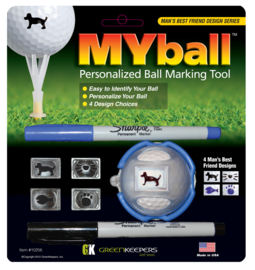 MYBall Marking Tool - Versie Man's Best Friend