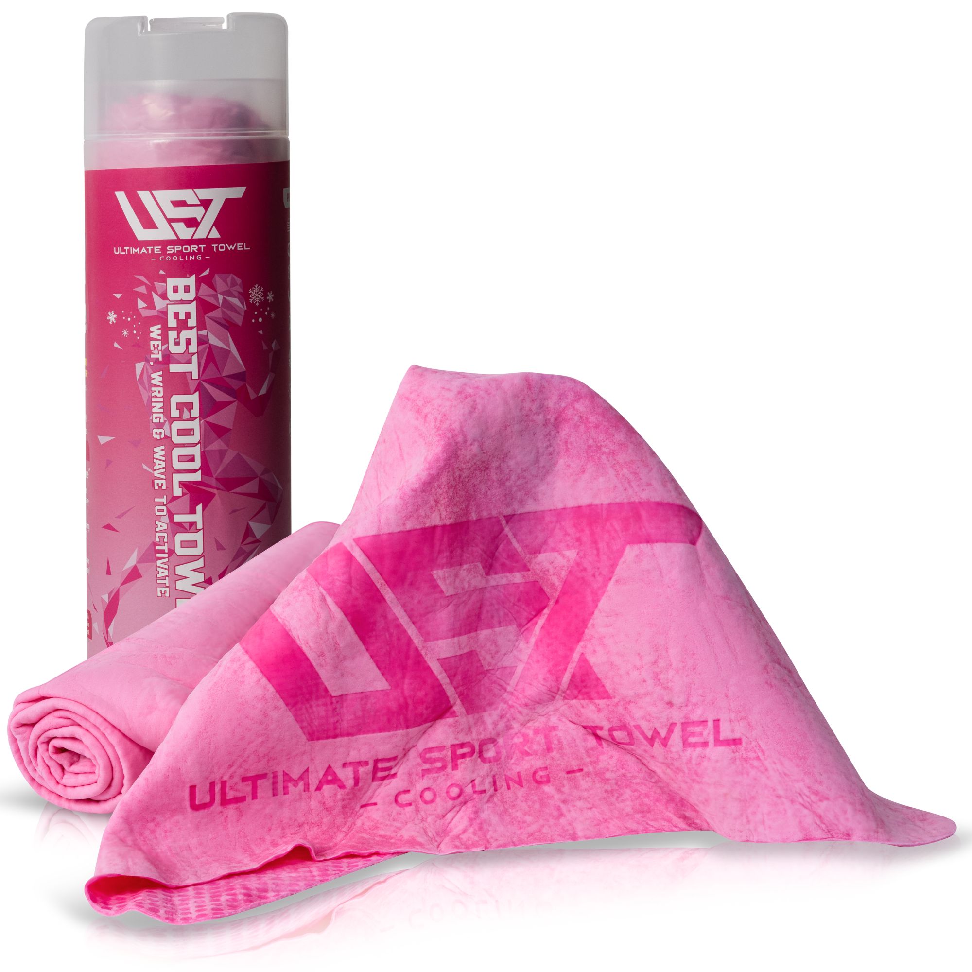 UST Cooling Towel - Handdoek - Roze