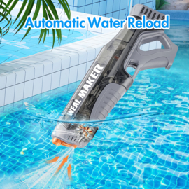Elektrische waterpistool - Vult Automatisch - Zwart