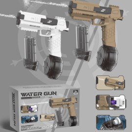 Elektrisch waterpistool - Glock model -  Bruin
