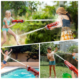 Elektrische waterpistool - Vult Automatisch - Rood