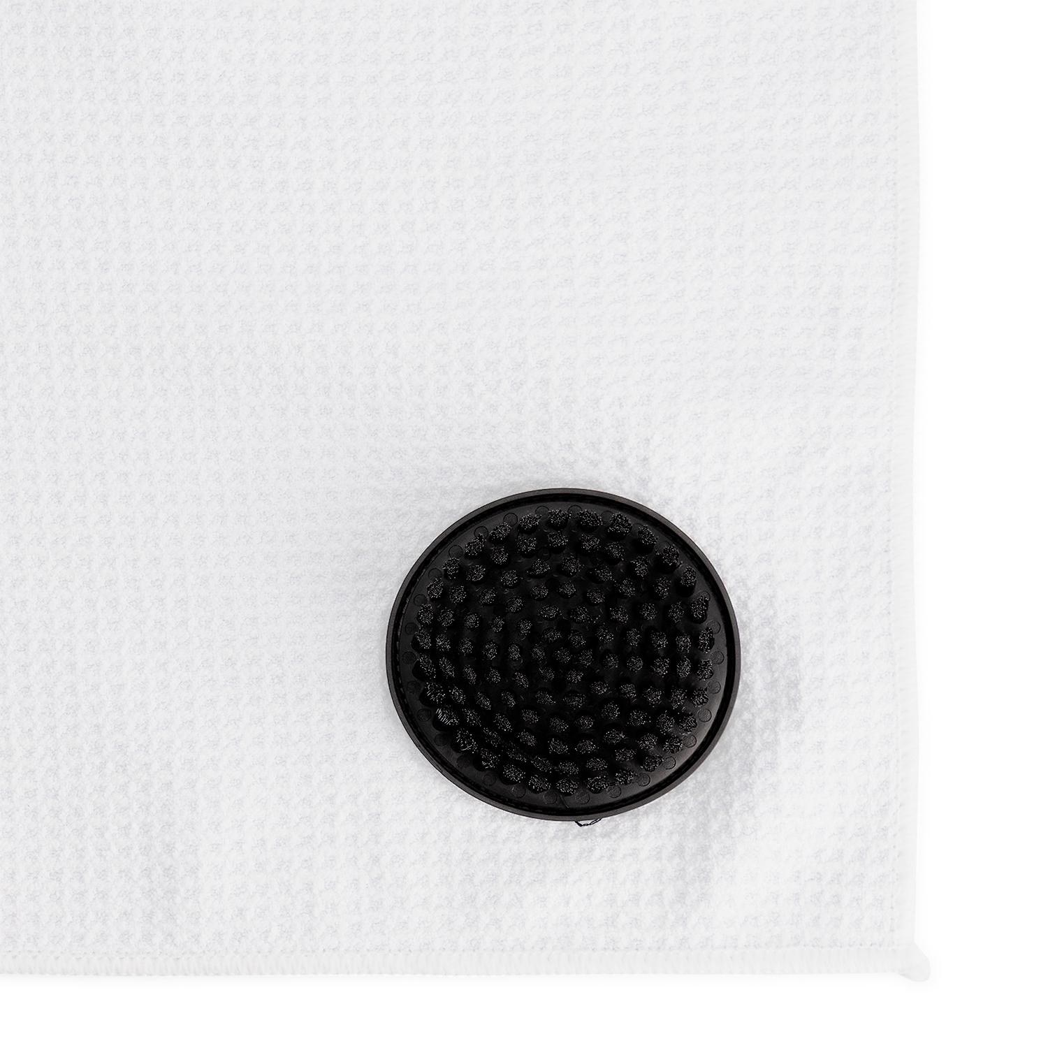 UST Golf handdoek - Geïntegreerde borstel - Ophang magneet - Wit