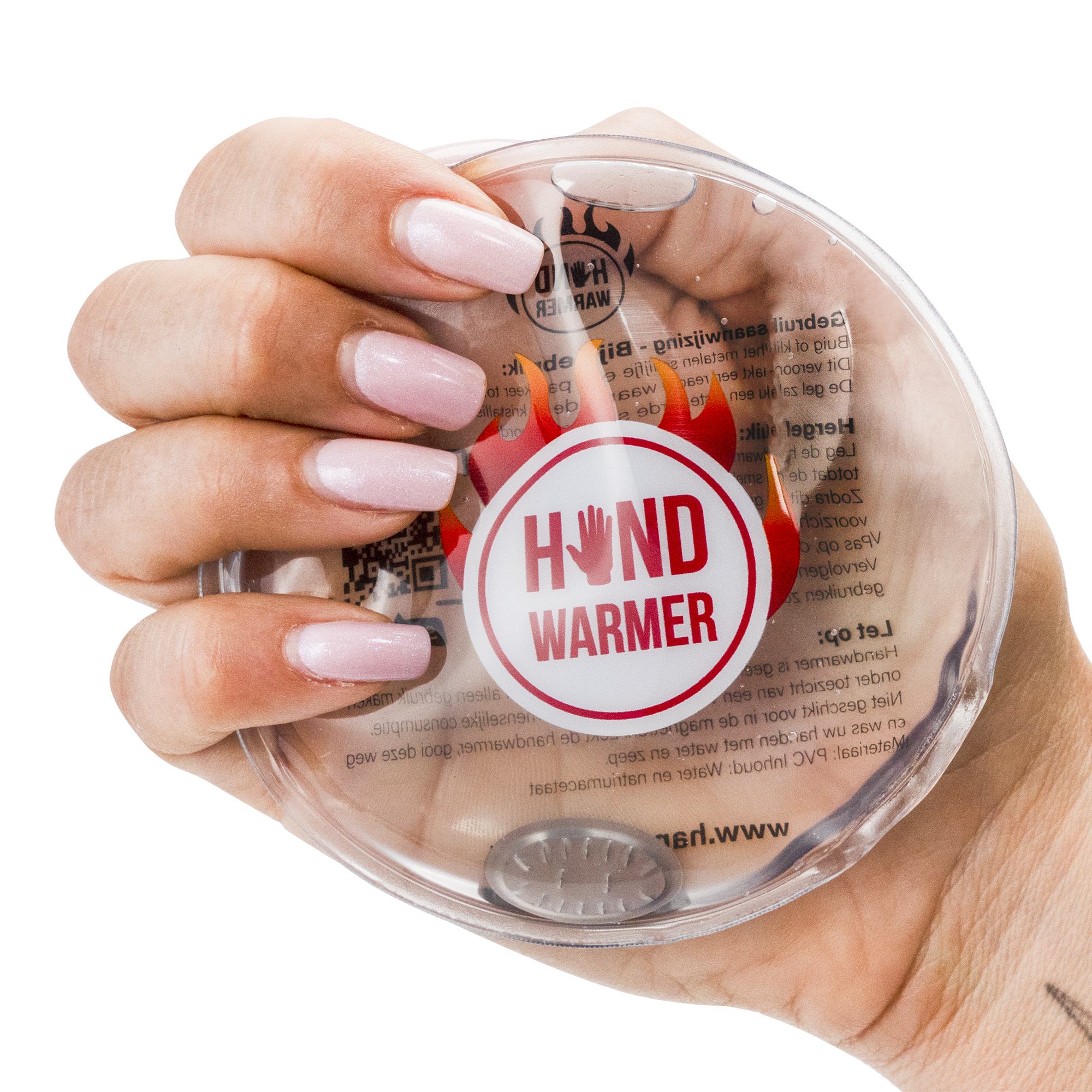 Herbruikbare Gel Handwarmer - HeatPad warmtepad – 40-54° graden – 15 á 20 minuten warm