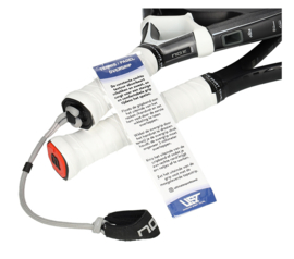 UST Sporthanddoek + Extra lange Polszweetband - Tennis & Padel - Wit