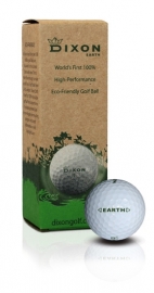 100% Recyclebare Golfbal - Dixon Earth - 3 bal sleeve