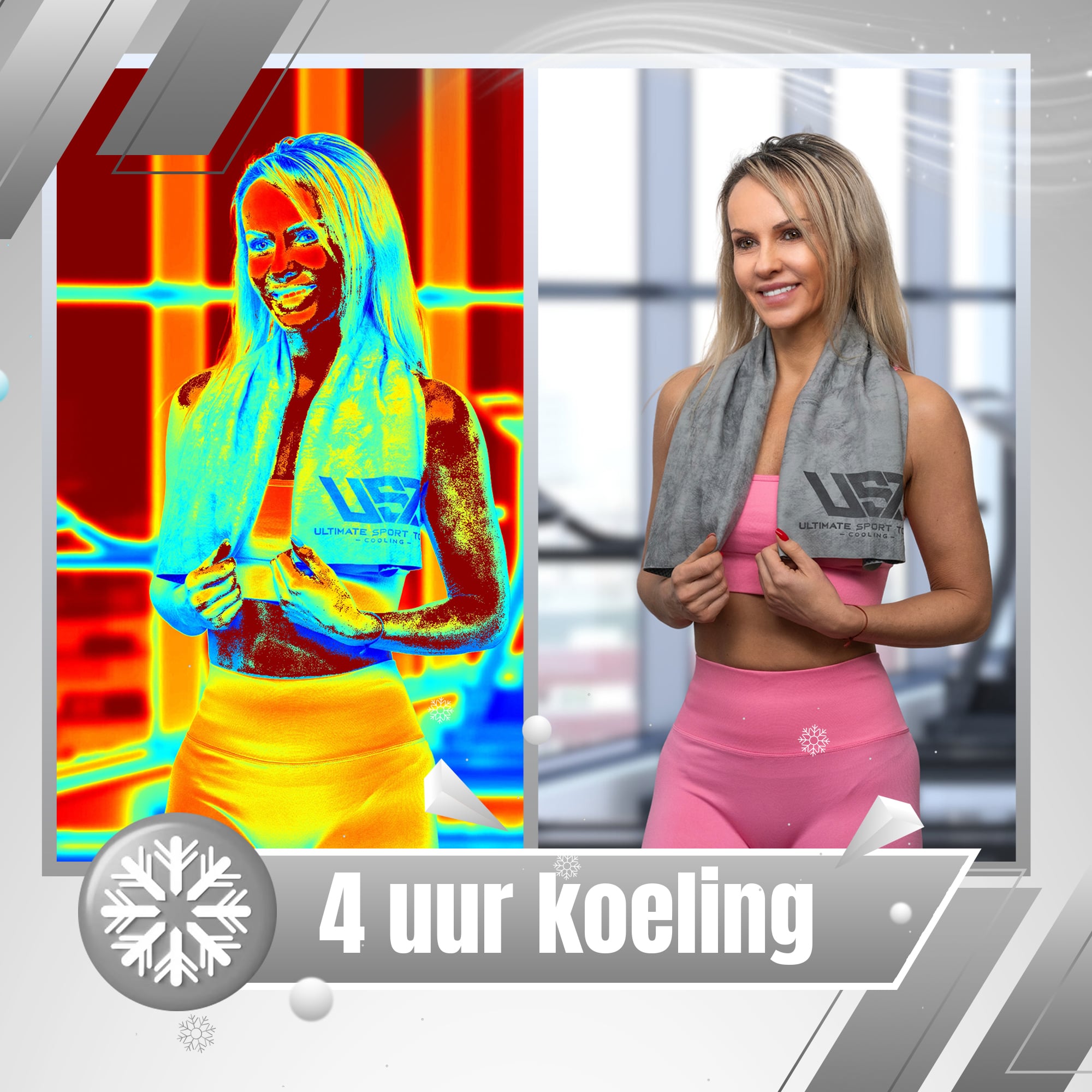 UST Cooling Towel - Handdoek - Roze