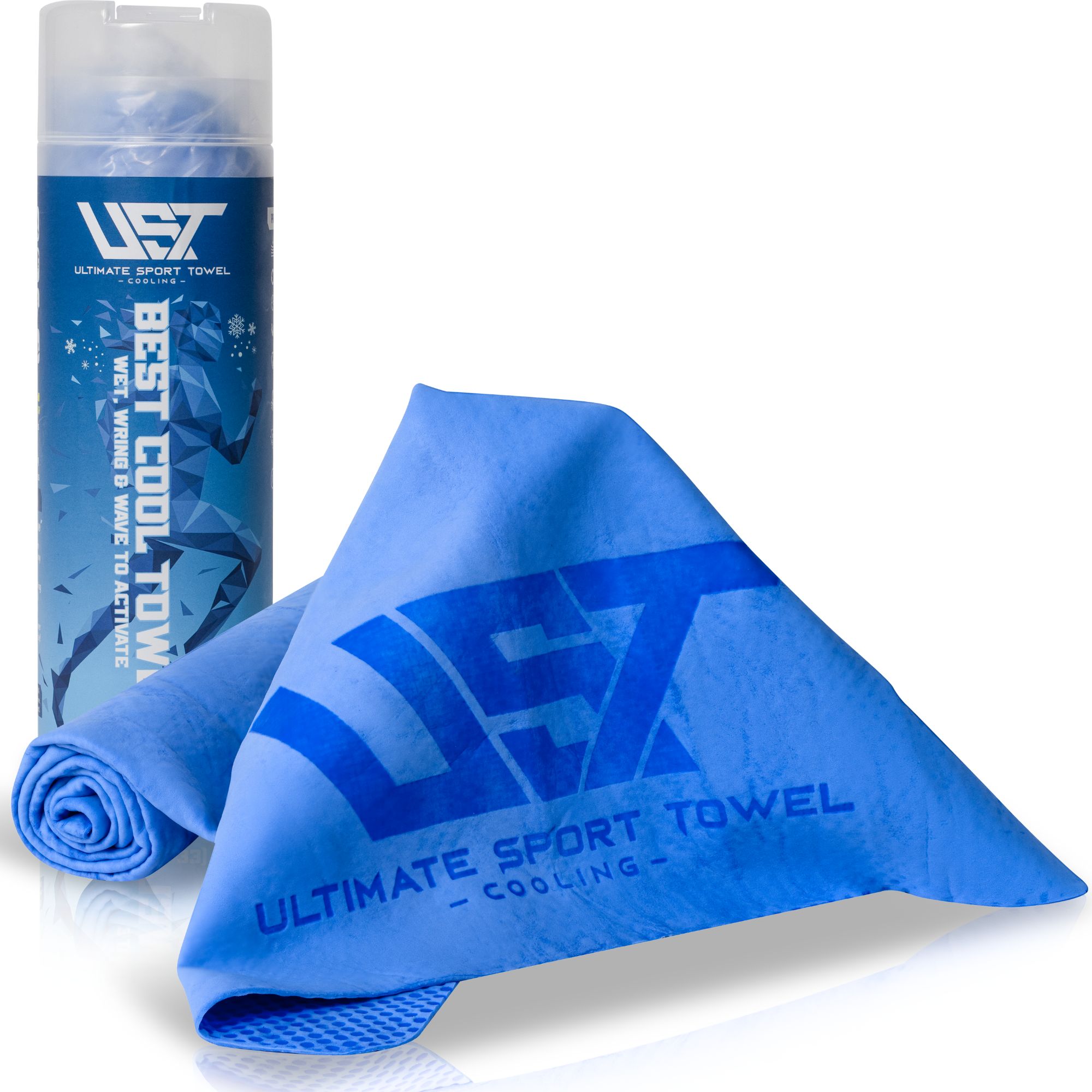 UST Cooling Towel - Handdoek - Blauw