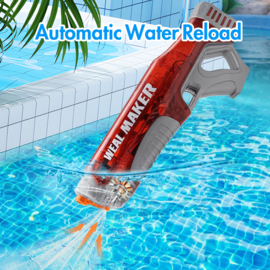 Elektrische waterpistool - Vult Automatisch - Rood