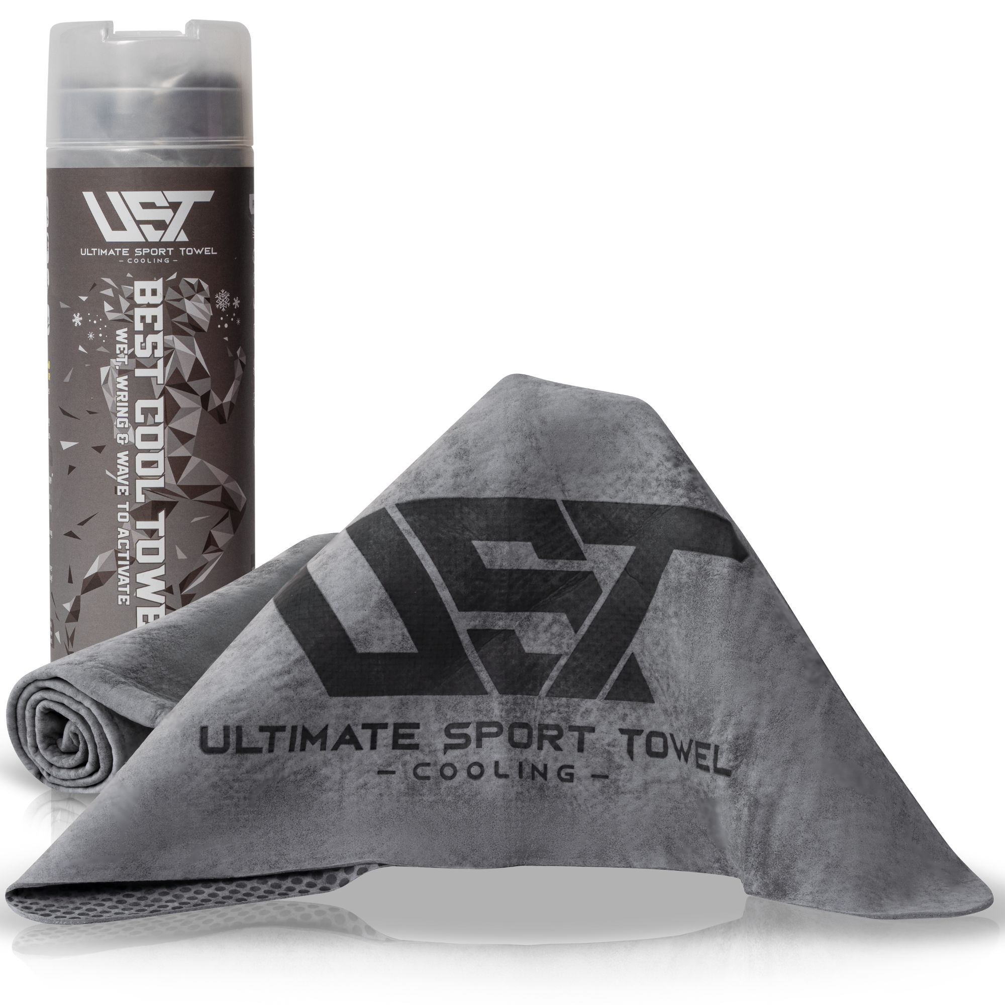 UST Cooling Towel - Handdoek - Grijs
