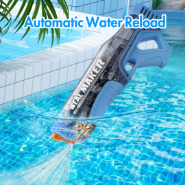 Elektrische waterpistool - Vult Automatisch - Blauw