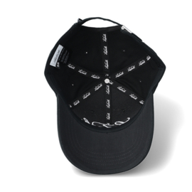 Ludack baseball cap - Zwart inclusief Pet houder