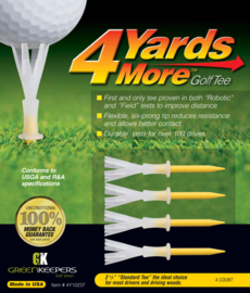 4 Yards More Golf Tees