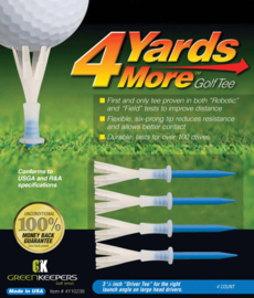 4 Yards More Golf Tees