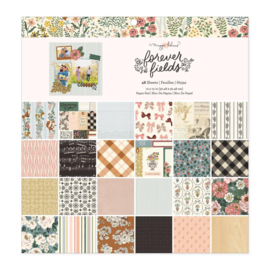 Maggie Holmes Forever Fields Single- Sided Paper Pad 12"X12" 48 Sheets  