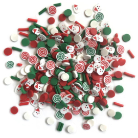 Buttons Galore Sprinkletz Embellishments 12g Saint Nick  