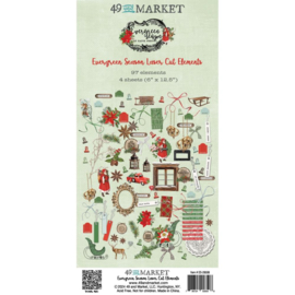 49 And Market Laser Cut Outs Elements, Evergreen Season 