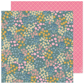 Maggie Holmes Parasol Double-Sided Cardstock 12"X12" Meadow Lark  