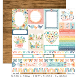 Cocoa Vanilla  BLOOM & GROW – PRETTY THINGS PAPER  