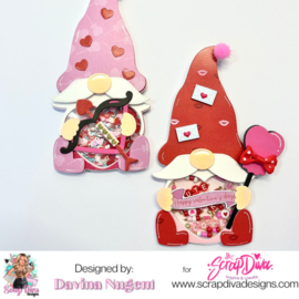 Scrapdiva Valentine Gnome Add On  