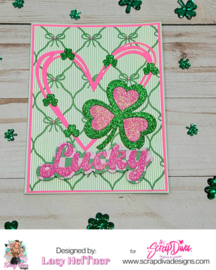 Scrapdiva Lucky Heart Shaker