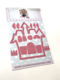 Scrapdiva  Haunted House Mini Album  