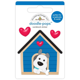Doodlebug Doodle-Pops 3D Stickers Happy Home  