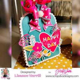 Scrapdiva Triple Bow
