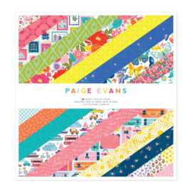 Paige Evans Adventurous Single-Sided Paper Pad 12"X12" 48 Sheets PREORDER