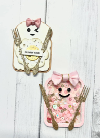 Scrapdiva Toast & Egg Set  