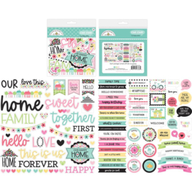 Doodlebug Odds & Ends Chit Chat Die-Cuts My Happy Place