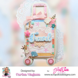 Scrapdiva 3 Luggage Mini Album PREORDER