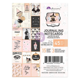 Prima Marketing Luna Journaling Cards 3"X4" 45/Pkg 15 Designs/3 Each  
