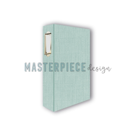 MasterPiece design Memory Planner – 4×8″ Pocket Page album – “Turquoise”