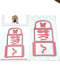 Scrapdiva Spring Envelope