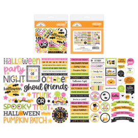 Doodlebug Odds & Ends Chit Chat Die-Cuts Hey Pumpkin  