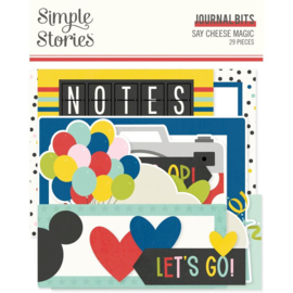 Simple Stories Say Cheese Magic Bits & Pieces Die-Cuts 29/Pkg Journal  