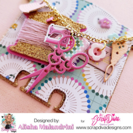 Scrapdiva Shabby Chic Memorydex 