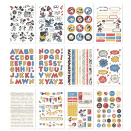 Simple Stories Sticker Book 12/Sheets Say Cheese Classic Mouse PREORDER