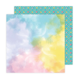 Paige Evans Blooming Wild Double-Sided Cardstock 12"X12" #18  