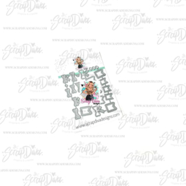 Scrapdiva Valentine Banner Set  