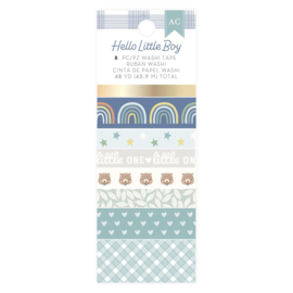 American Crafts Hello Little Boy Washi Tape 8/Pkg   preorder