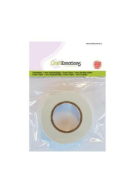 CraftEmotions Foam tape 1 mm dubbelzijdig 2 MT