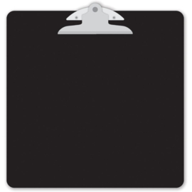 Doodlebug Clipart Monochromatic Clipboard 13.5"X13.5"