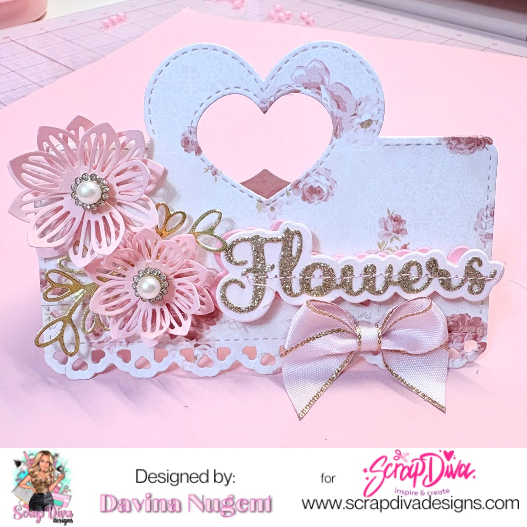 Scrapdiva Open Petal Flower